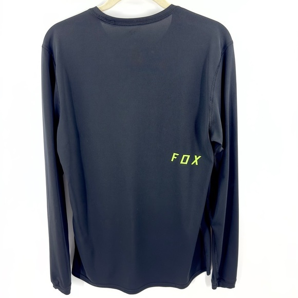 Fox Racing Ranger Long Sleeve Shirt Mens Size S Black Performance Stretch Top - Picture 3 of 10